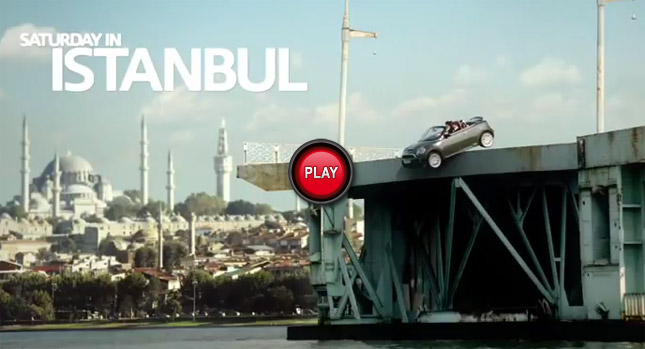 MINI Roadster Hangs Over the Sea for its New Istanbul Adventure
