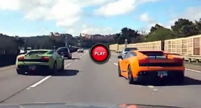  Lamborghini Outing Results in a Gallardo Crashing on the Highway