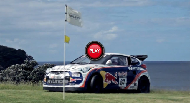  Rhys Millen Turns the Veloster Rally Car into a Golf Cart