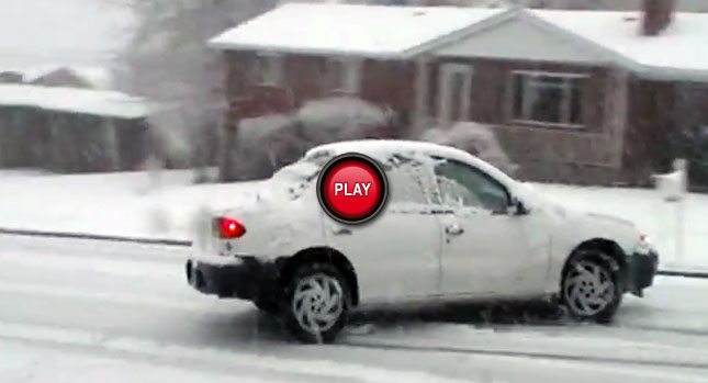 It's a Slippery Icy Slope: Watch Cars and Trucks Pile Up in Utah