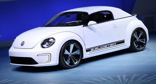  VW E-Bugster Study Zooms into the Detroit Auto Show