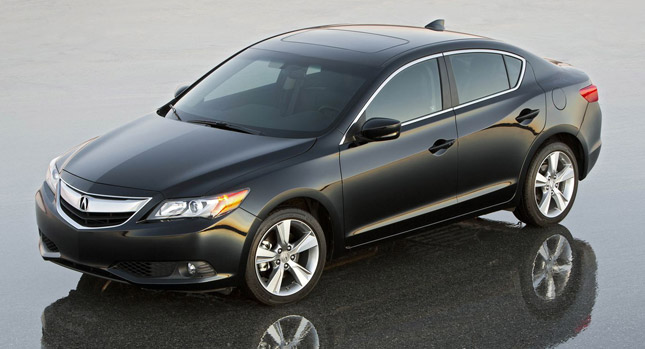  First Official Photos of 2013 Acura ILX Sedan and RDX Crossover