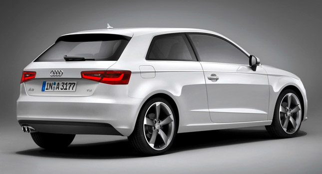  2013 Audi A3 Three-Door Hatch Leaked in All its Production Glory