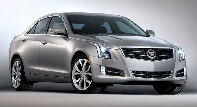  Cadillac Drops New Press Shots and a Video of 2013 ATS Sedan