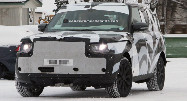  SPIED: 2013 Land Rover Range Rover Spotted Testing, we get Our First Peek at the Interior