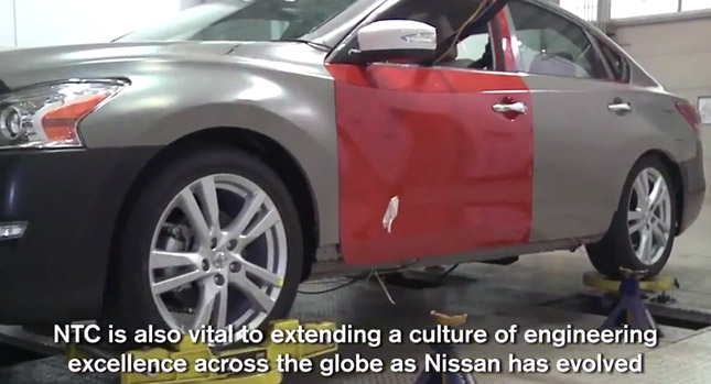  All-New 2013 Nissan Altima Unintentionally Revealed in Official Video