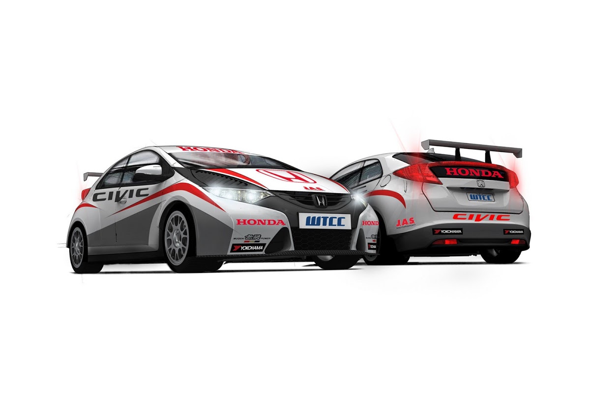 New Honda Civic Type R race car ready for British Touring Car