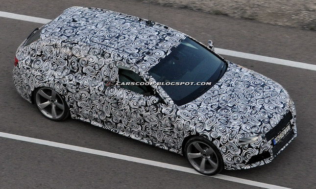  SPIED: 2013 Audi RS4 Avant Snagged, will Debut at the Geneva Salon