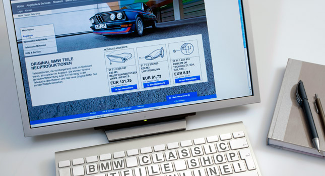  BMW Classic Opens Online Parts Shop for Cars and Motorcycles Built from 1960 to 1990