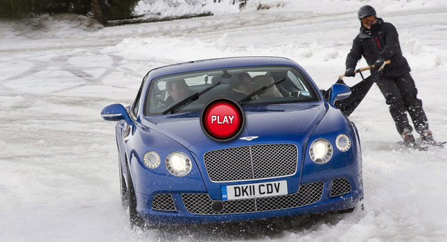  Bentley Continental Takes on Alpine Sports