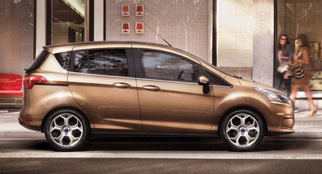  Ford Drops Another Picture of B-MAX, Says it will Debut the MPV at the Mobile World Congress