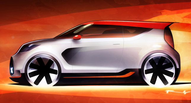  New Kia Track'ster Concept based on the Soul Heads to Chicago Auto Show
