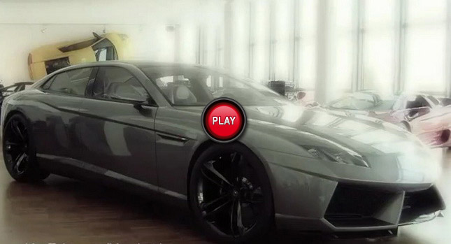  Video Tour of Lamborghini’s 2008 Estoque Super Sedan Concept