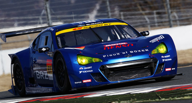  Subaru's New BRZ GT300 gets On-Track Shakedown at Fuji Speedway