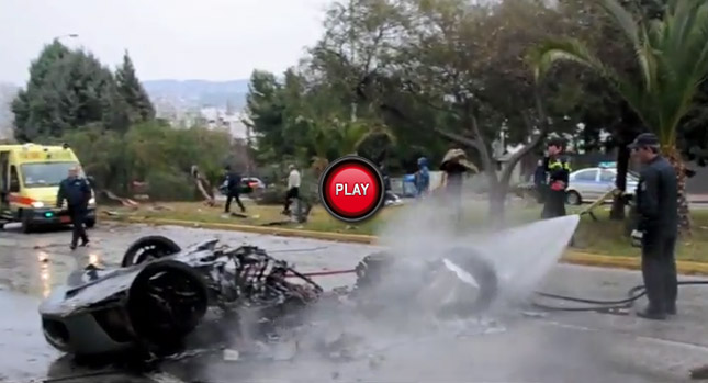  Can You Believe Both Passengers Made it out Alive from this Horrific Ferrari F430 Crash?