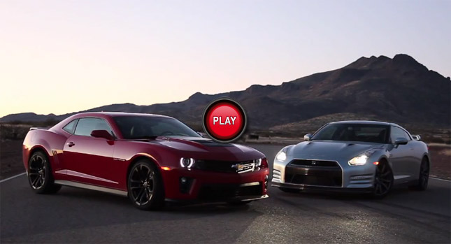  Road & Track Pits the 2013 Chevrolet Camaro ZL1 against the 2013 Nissan GT-R