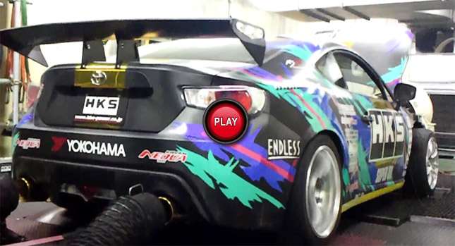  HKS Dyno-Tests Toyota 86 Drift Racer, Prepares New Tuning Lineup that Includes a Supercharger