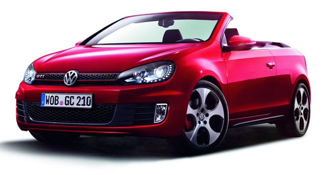  Volkswagen Whisks the Covers Off the New Golf GTI Cabriolet
