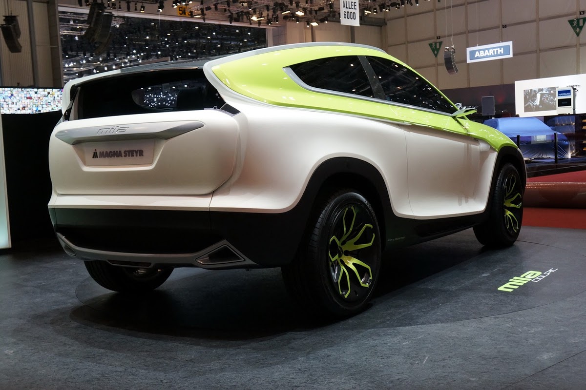 Magna Steyr Debuts “ThreeinOne” MILA Coupic Concept at the Geneva