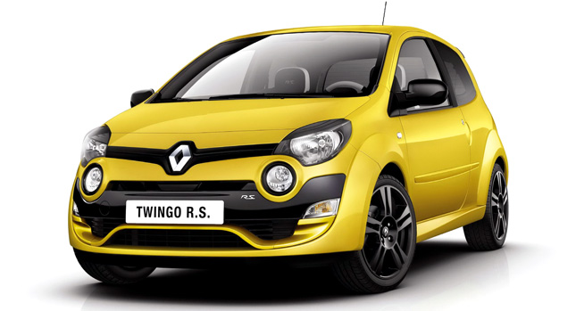  Facelifted 2012 Renault Twingo RS 133 Hits British Shores