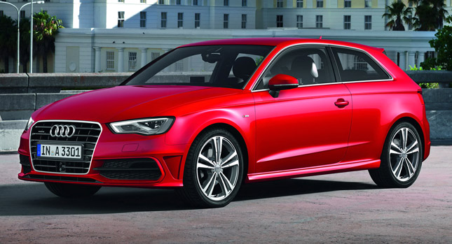  New 2013 Audi A3 Makes its Official Appearance Prior to the Geneva Motor Show