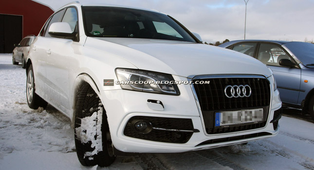  Spied: 2013 Audi Q5 to Receive a Trivial Makeover