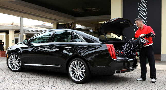  It's Official: The New 2013 Cadillac XTS Sedan can Fit Four Adults and Four Golf Bags