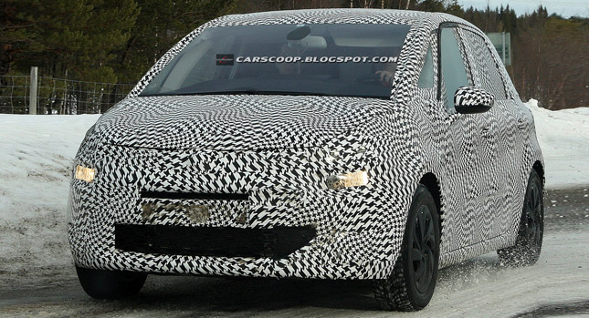  Mystery Spy Shots: Is this is the Next Generation Citroën C4 Picasso MPV?
