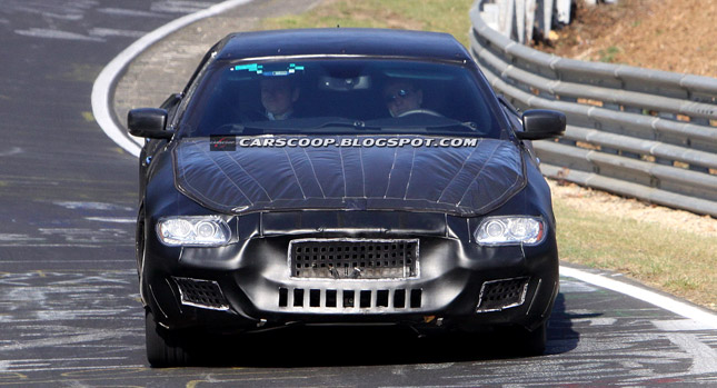  Scoop: Next Maserati Quattroporte hits the Nürburgring Racetrack