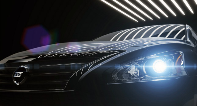  2013 Nissan Altima Shows its Face for the First Time in New Video Teaser