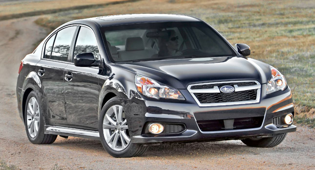  Subaru Unveils 2013 Legacy Sedan and Outback with Reworked Fascias and New 2.5-Liter Boxer