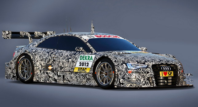  Audi Homologates A5 2012 DTM Racer Two Months Before First Event