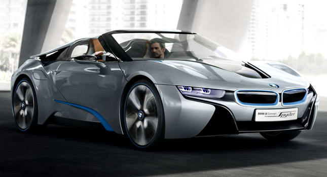  BMW i8 Spyder Concept Shows the Way for a Production Model [45 Photos]