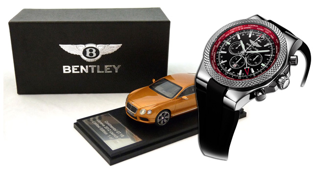  Bentley's Continental V8 Models Inspire New Collection Including Breitling Chronograph