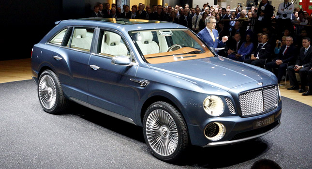  First-Ever Bentley SUV Rolls into the 2012 Geneva Motor Show