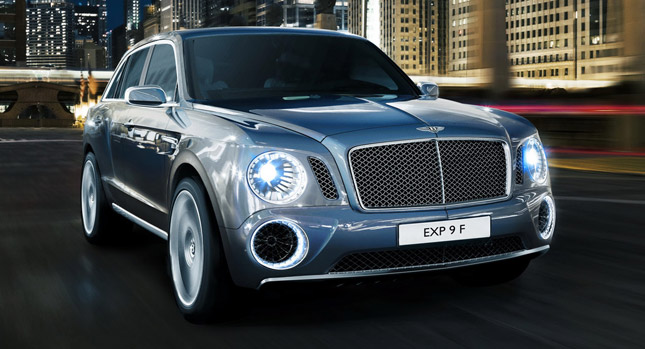  Boo! It's the New Bentley EXP 9 F Super Luxurious SUV Concept