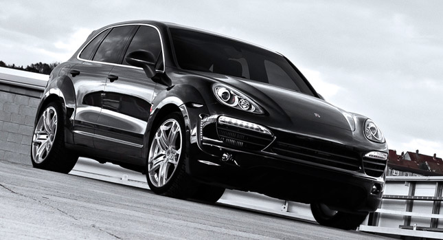  Project Kahn Fashions Up a Wide Bodykit and Interior Mods for Porsche Cayenne