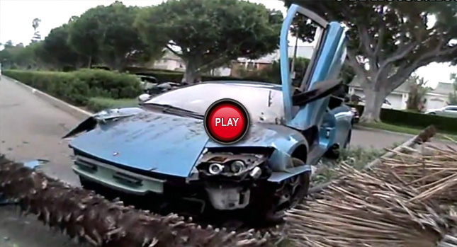  Lamborghini Murcielago Beverly Hills Crash Revisited with Bonus Footage [NSFW]