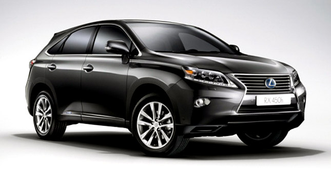  Official Photos of 2013 Lexus RX in RX 350, RX 450h and RX 450h F Sport Trims Hit the Web