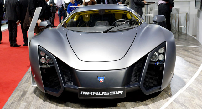  Marussia Shows the Geneva Crowd how the Russians do Sports Cars