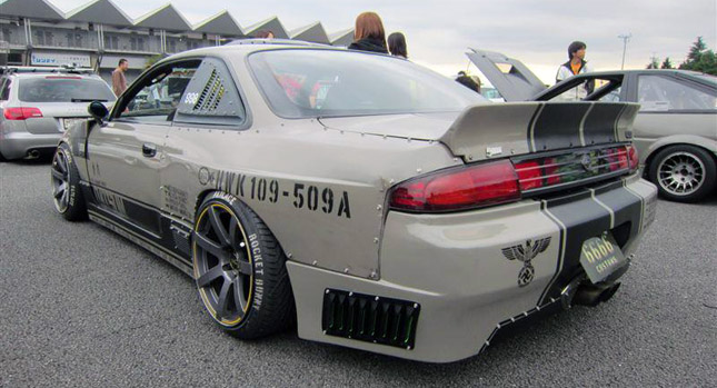  Nissan Silvia S14 Looks Ready to Pick a Dog Fight