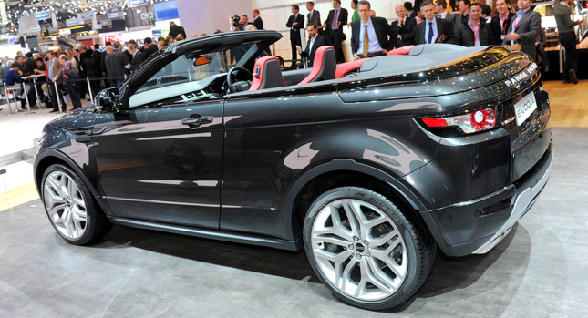  Land Rover Asks if it Should Build the Range Rover Evoque Convertible. What Sayeth You?