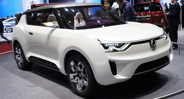  New SsangYong XIV-2 Convertible Concept Crossover Debuts in Geneva [Updated]