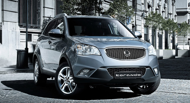  SsangYong Updates 2012 Korando with New Powertrains and Interior Improvements