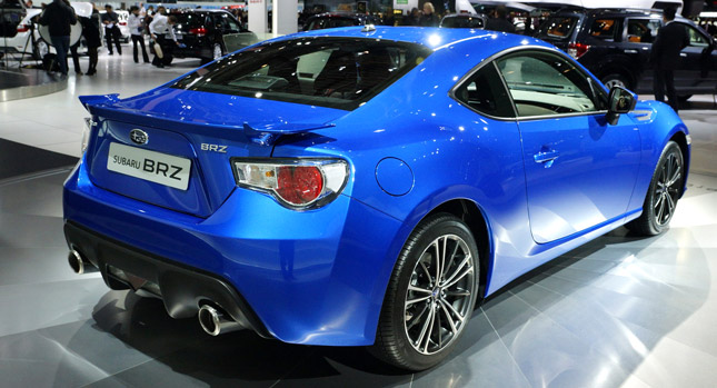  Subaru Shows European Market BRZ And New Impreza In Geneva