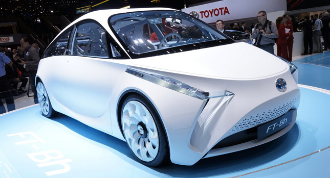  New Toyota FT-Bh Concept Breaks Cover in Geneva
