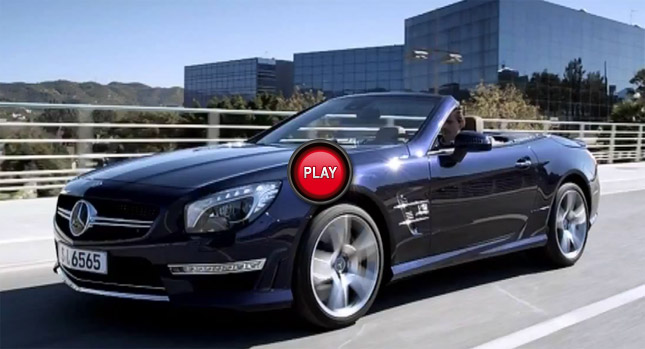  Mercedes-Benz Shows Off the New SL65 AMG V12 in Motion