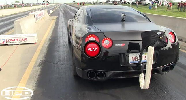  AMS Performance's 1,602awhp Nissan GT-R Runs the 1/4 Mile in a Record Breaking 8.63 Seconds!