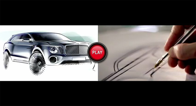  Bentley Explains the Design of its New EXP 9 F SUV Concept