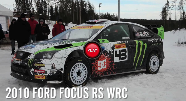  Ken Block Takes Russian Journalists for a Wild Ride in a Ford Focus RS WRC